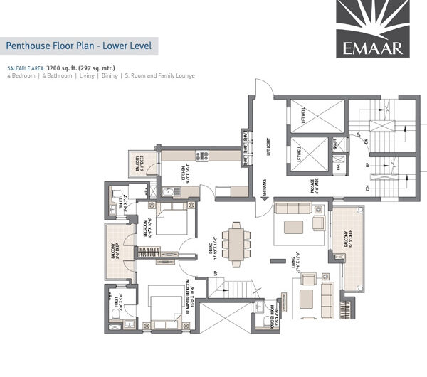 Emaar Gurgaon Greens FP-3